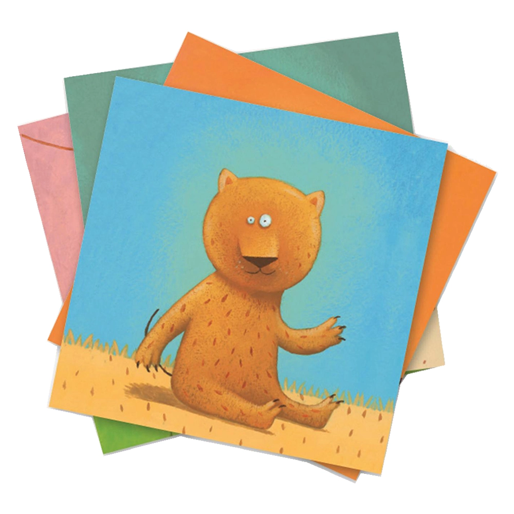 Create Animals Activity Sticker Book Safe Adhesive 6 pcs