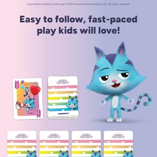 Rat-a-Tat Cat: Gabby's Dollhouse Edition - Card Game