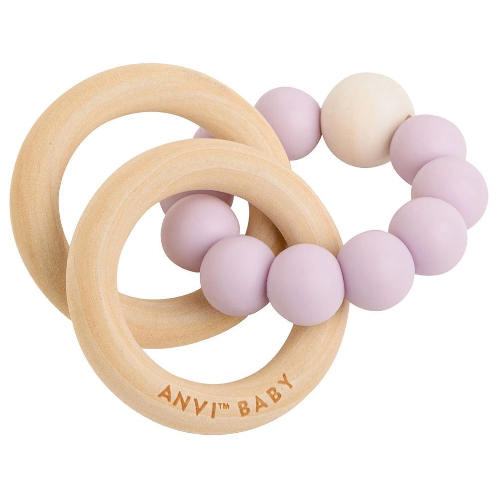 Wood And Silicone Teether