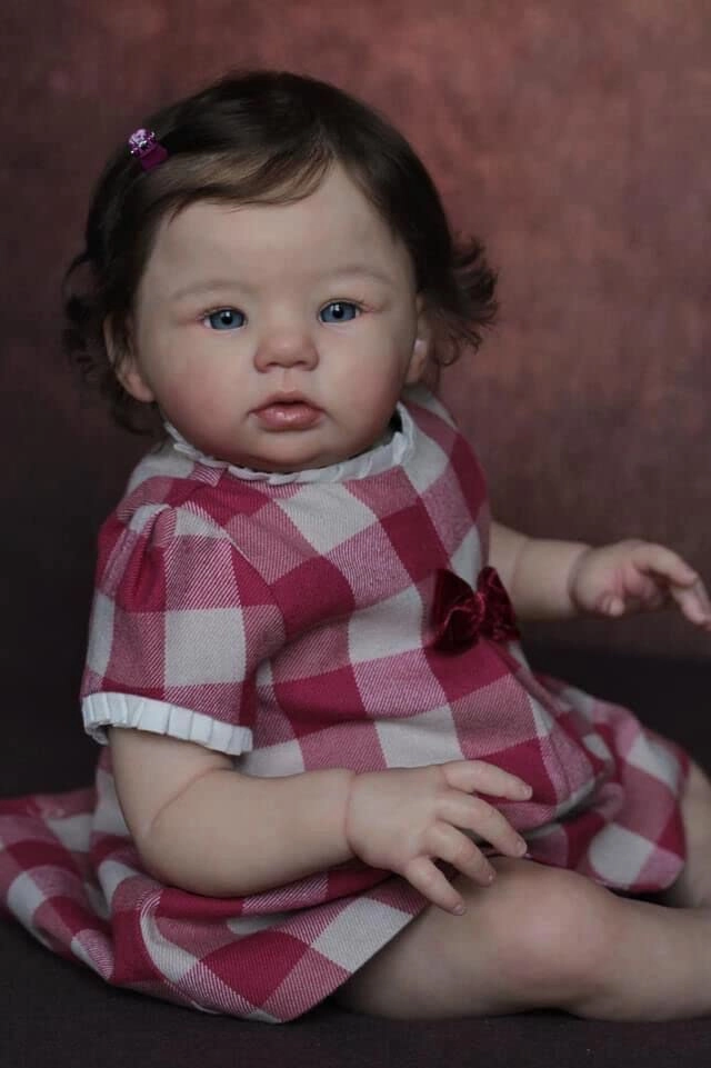 Reborn Baby Doll - 20 Inches Brown Eyes