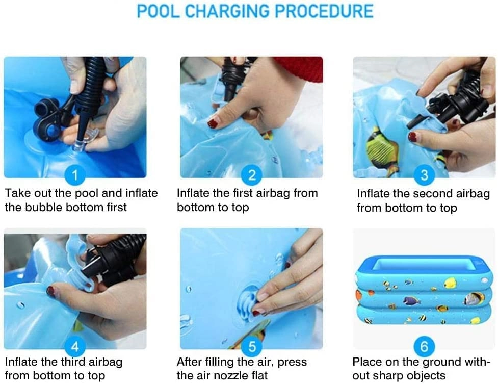 Rectangular Inflatable Pool - 305cm