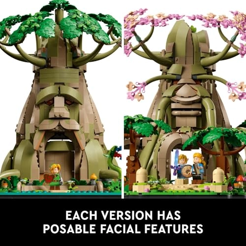 The Legend of Zelda Great Deku Tree - 2-in-1 2500-piece 4 minifigures