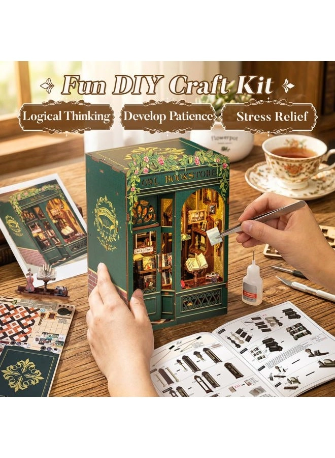 Book Nook Kit - Owl Bookstore