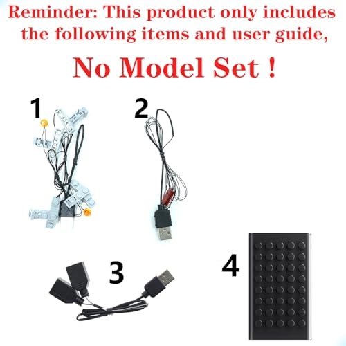 LED Lighting Kit - The Mighty Bowser 1 pcs Architecture