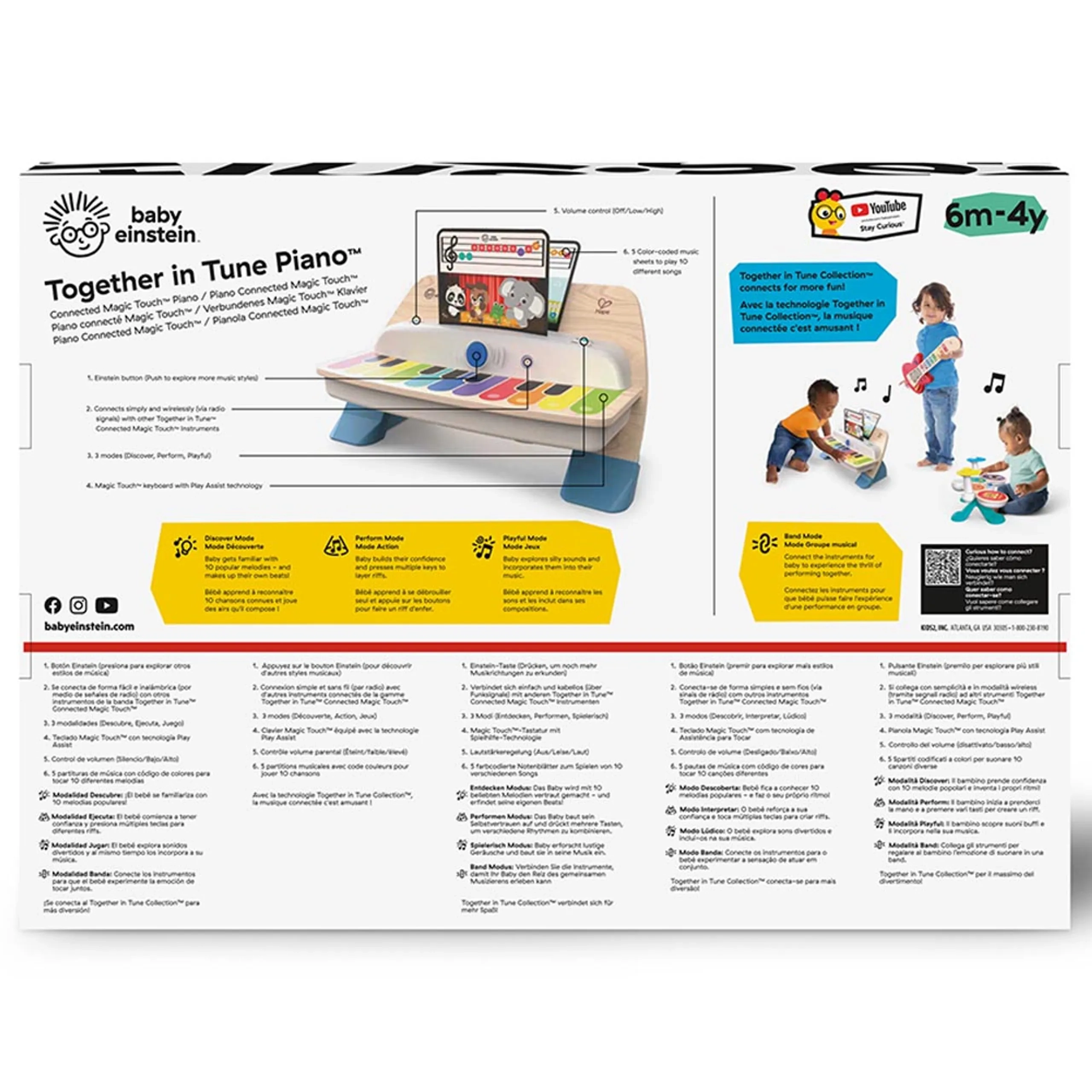 Connected Magic Touch Piano - 1+