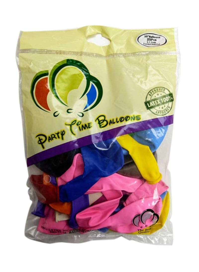 Party Time Trading LLC Latex Balloon - 25-Piece