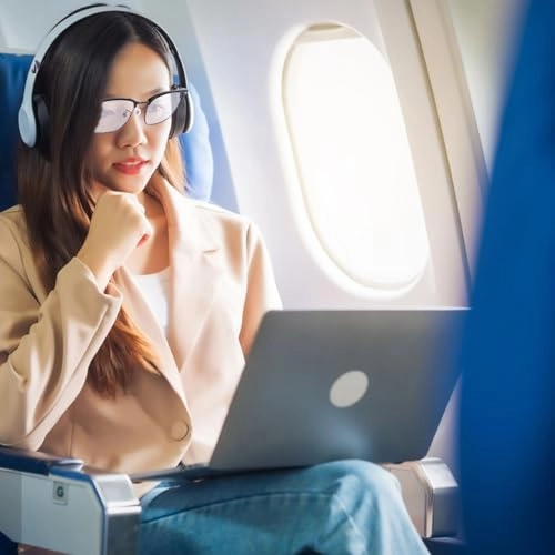 Smart Glasses - Anti Blue Light AI Translator 144 Languages