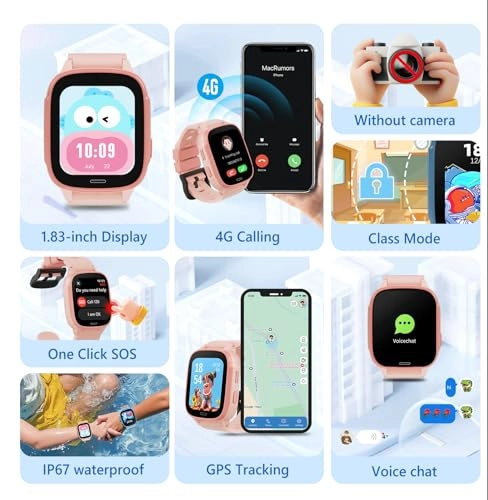 WK1 43mm ABS+PC LTE GPS