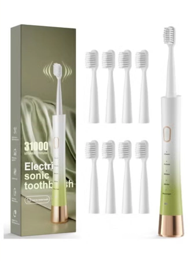 electric powerful toothbrush - 8 Brush Heads 31000 stroke/min