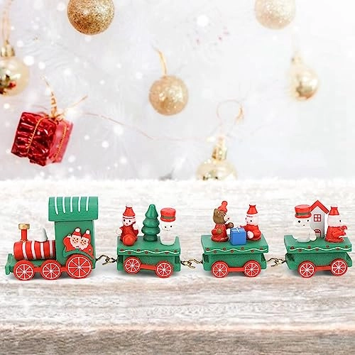 Wooden Christmas Train - 18 months - 3 years