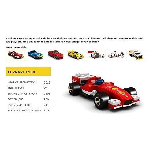 Ferrari F138 40190 - The New Shell V-Power Collection