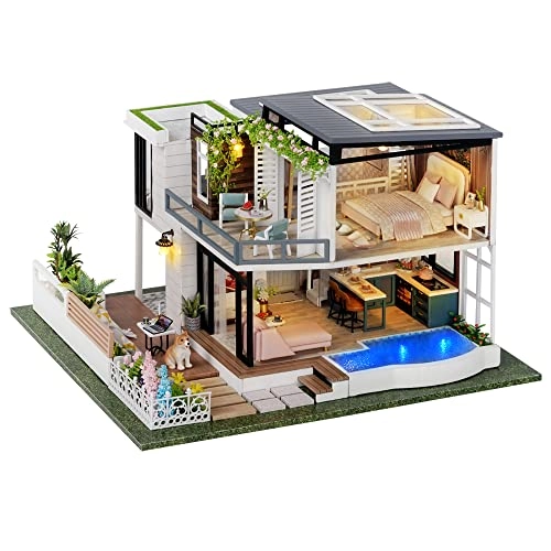 DIY Miniature Dollhouse Kit - Warm Moment 1:24