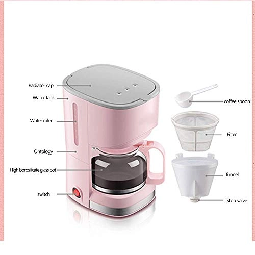 Mini coffee maker - 5 Cups Anti Drip