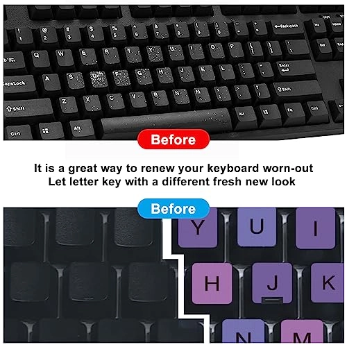 Universal English Keyboard Stickers - US