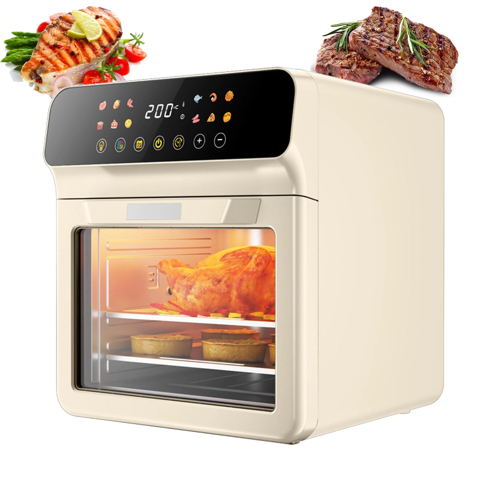 ZbOLi Air Fryer Toaster Oven - 12L