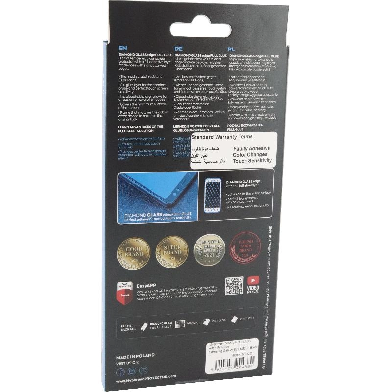 Diamond Glass - Full Glue 9H For Samsung Galaxy S22/S23