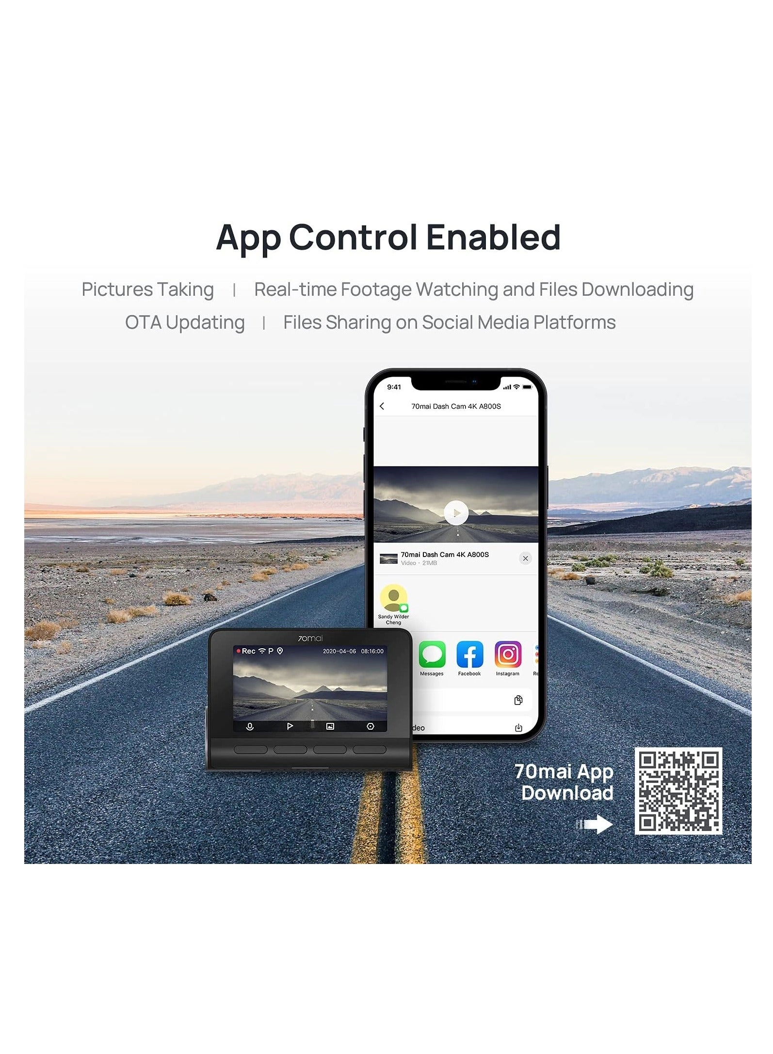 A800S 3840 X 2160 pixels