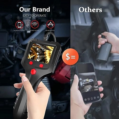 Handheld Endoscope Camera - 10m 8mm