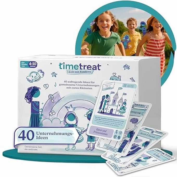 TimeTreat Time with Children - 40 Ideas Card Game