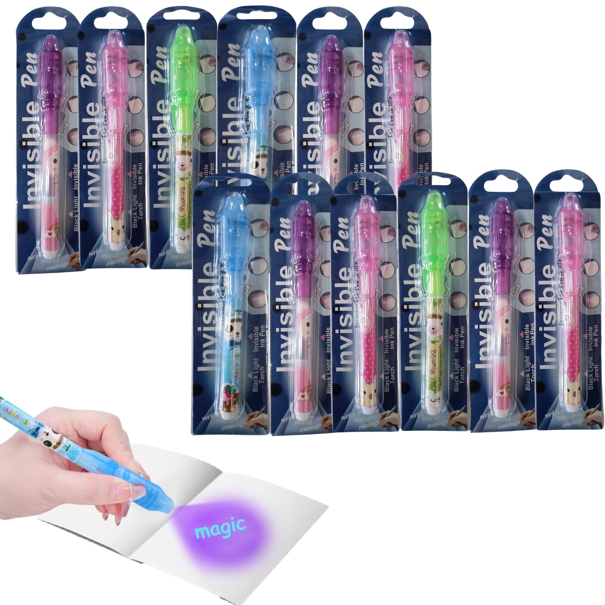 Birthday Popper Magic Pen - Black Fine