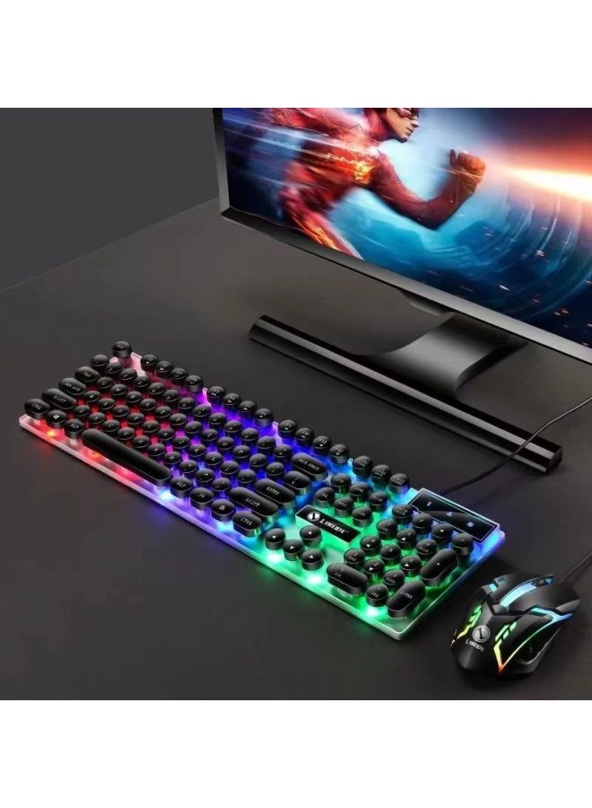 Mechanical Feel - Wired + E-sports Mouse