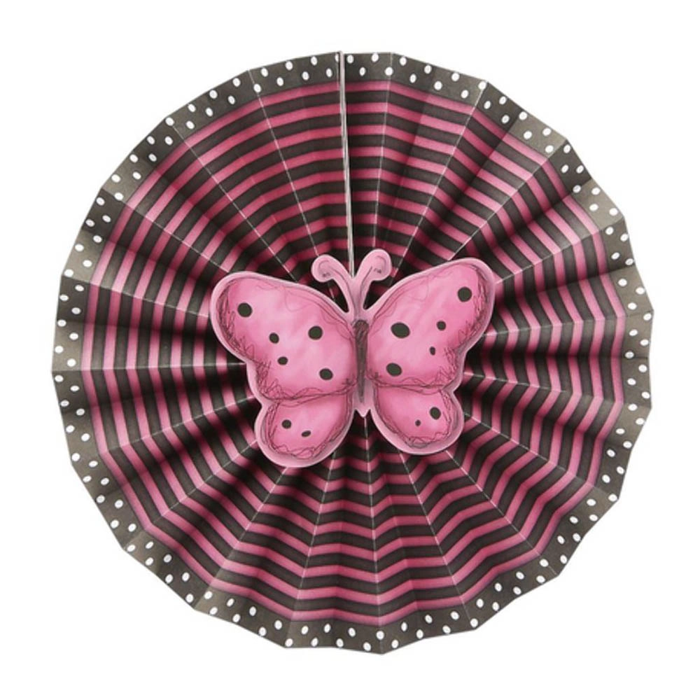 Ladybird Paper Fans - Pack of 3 Party