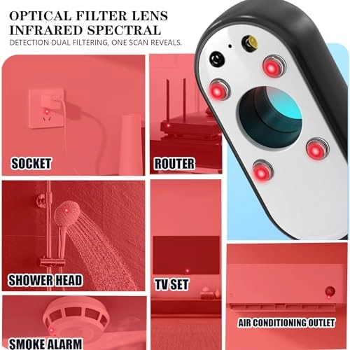 Security Camera Detector - Infrared Night Light Portable
