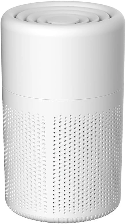 SolaceWave Air Purifier - White HEPA USB Powered