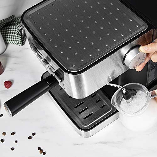 Power Espresso 20 - Cup Warmer Milk Frother