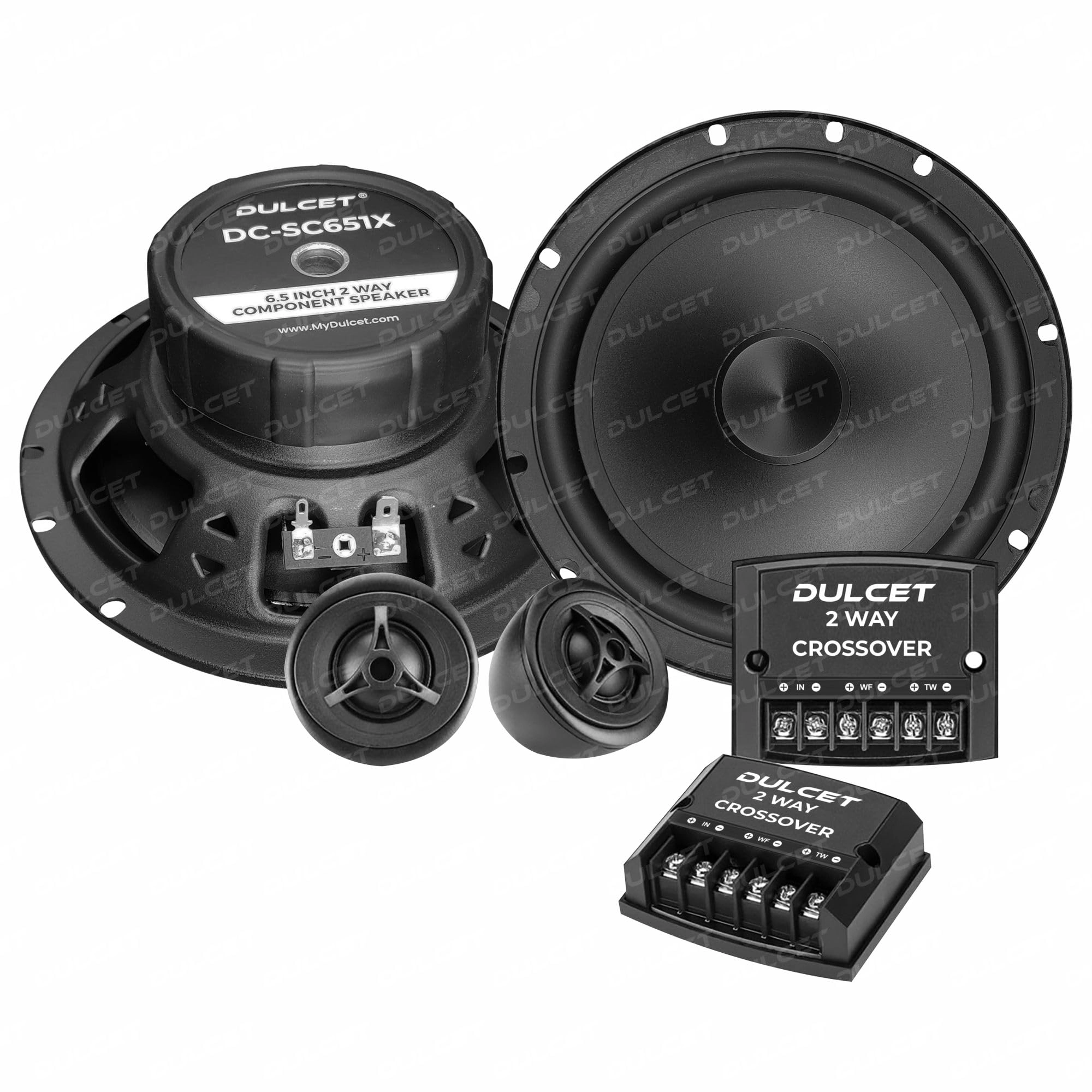 dulcet DC-SC651X - 166mm Car Speaker