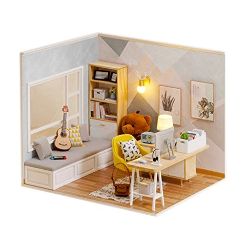 3D Miniature Dollhouse Kit - Sunshine Flower House 1:12