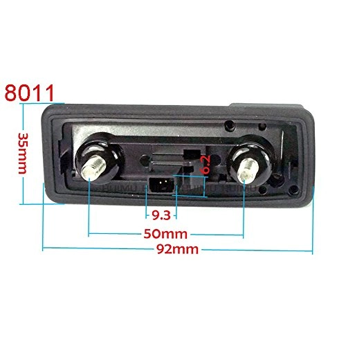 Car Rear View Camera - Night vision 628 x 586 pixels