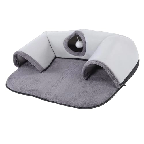 U-Shaped Cat Tunnel Bed - S 2 in 1