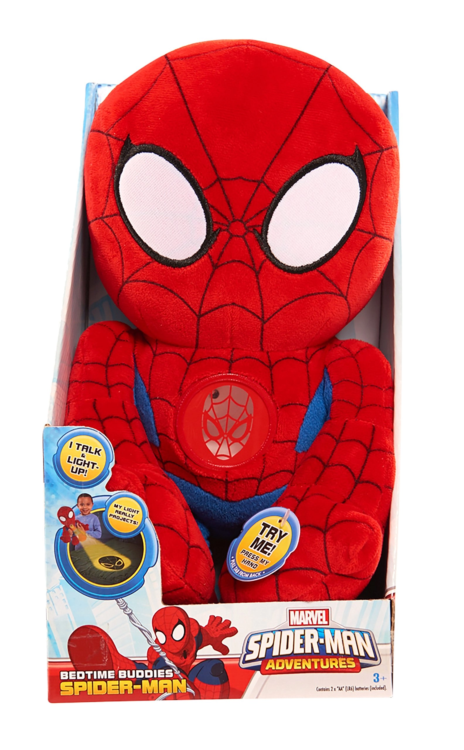 MZA STORES Spider Man Bedtime Buddies - Light-up night-light Ages 3+