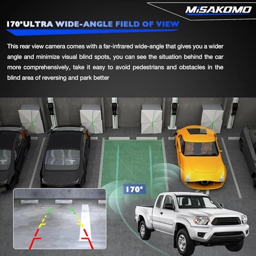 Tailgate Handle Backup Camera - Night Vision