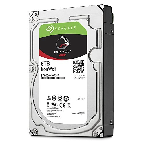 IronWolf NAS 3.5" 7200rpm 128MB SATA 6Gb/s (ST6000VN0041) - 6TB