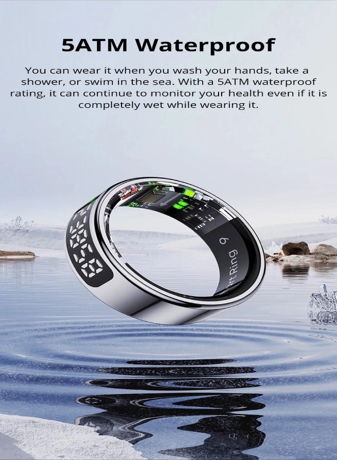 R12 - Smart Ring Wireless Charging 5ATM Waterproof