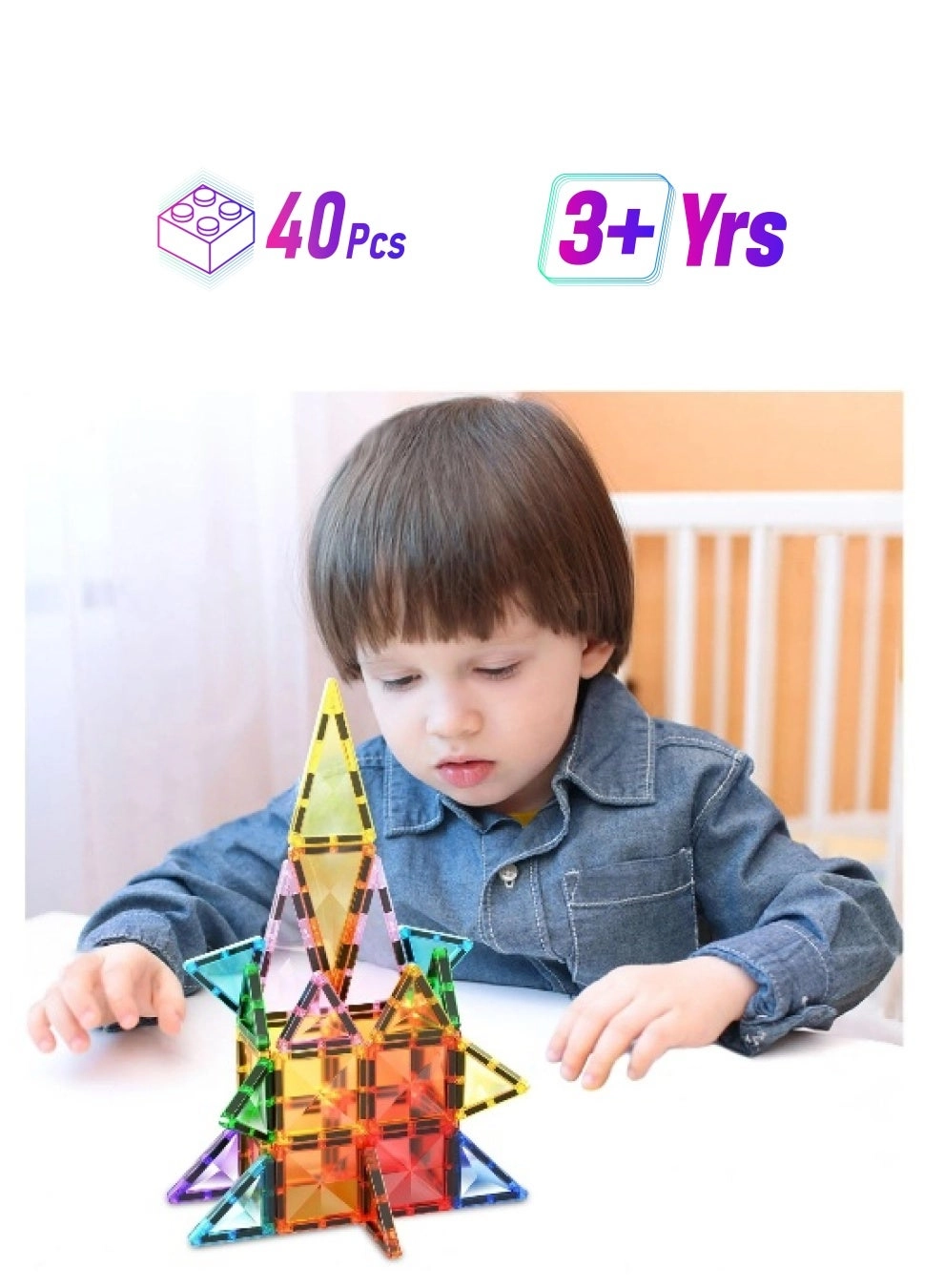 Magnetic Mini Diamond - 40 pcs