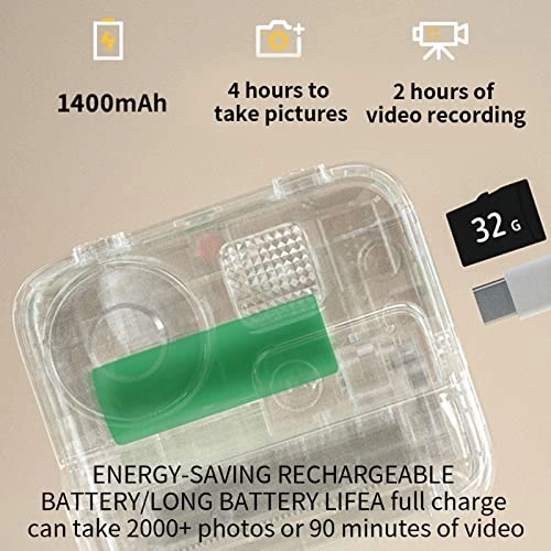 Instant Print Camera - 12MP 1080p