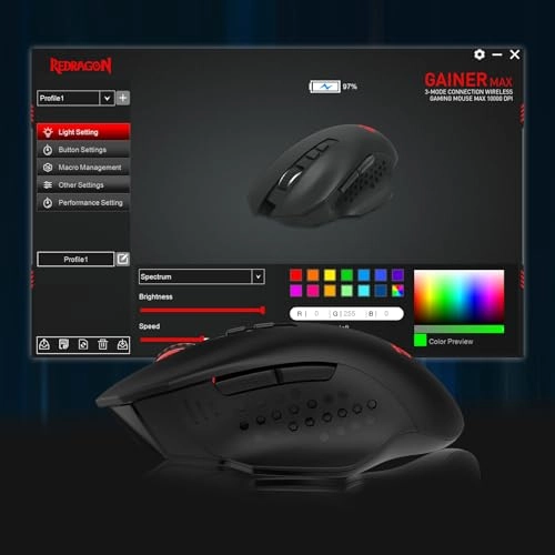 M656 Gainer Gaming Mouse - Wireless