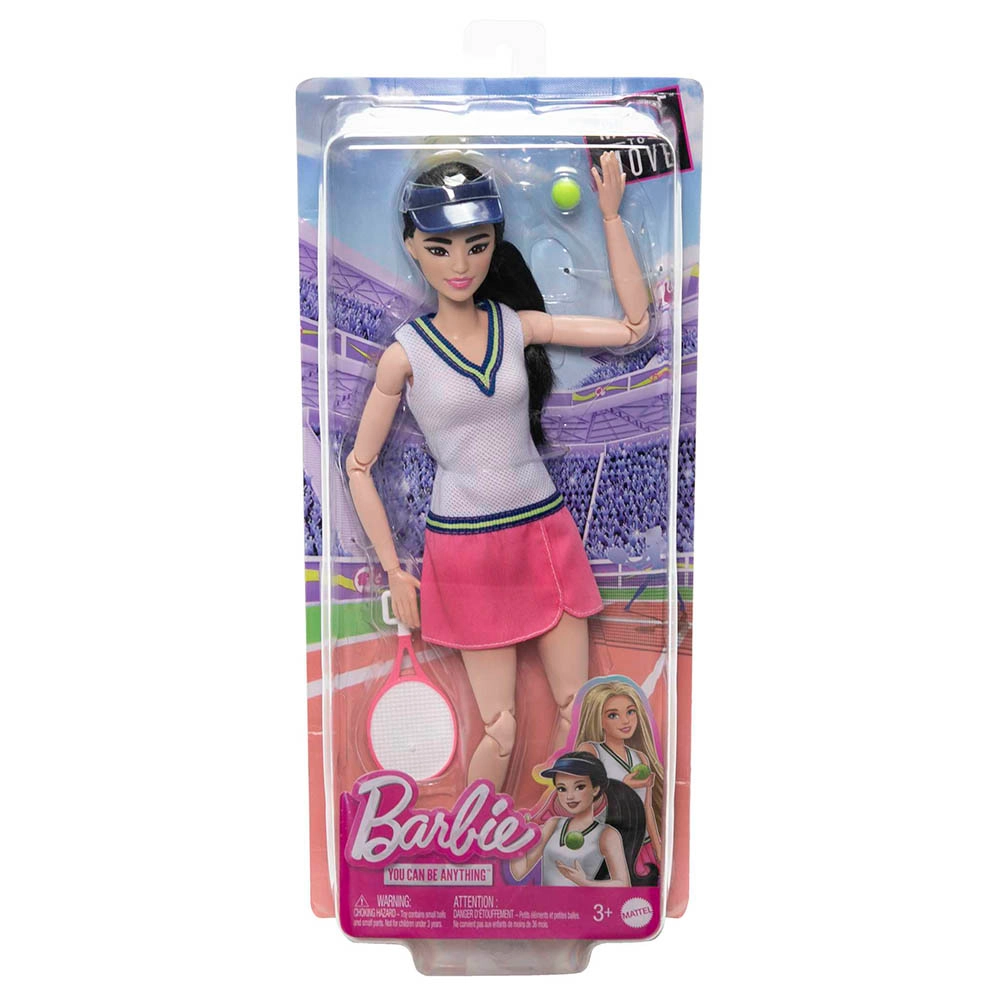Barbie Made to Move - Tennis 22 joints Ages 3+