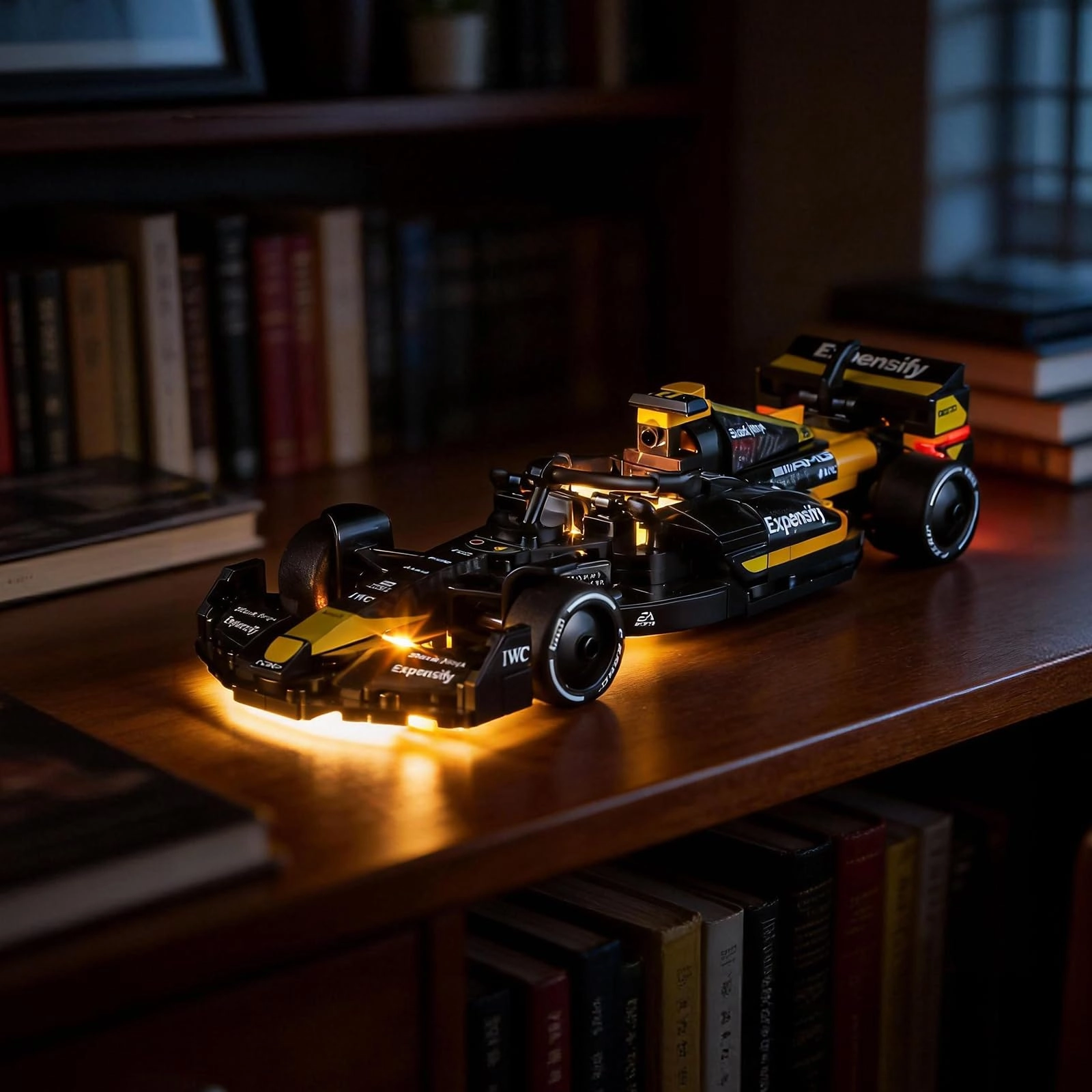 YEABRICKS LED Light for Lego-77252 Speed Champions APXGP Team Race Car - Multicolor