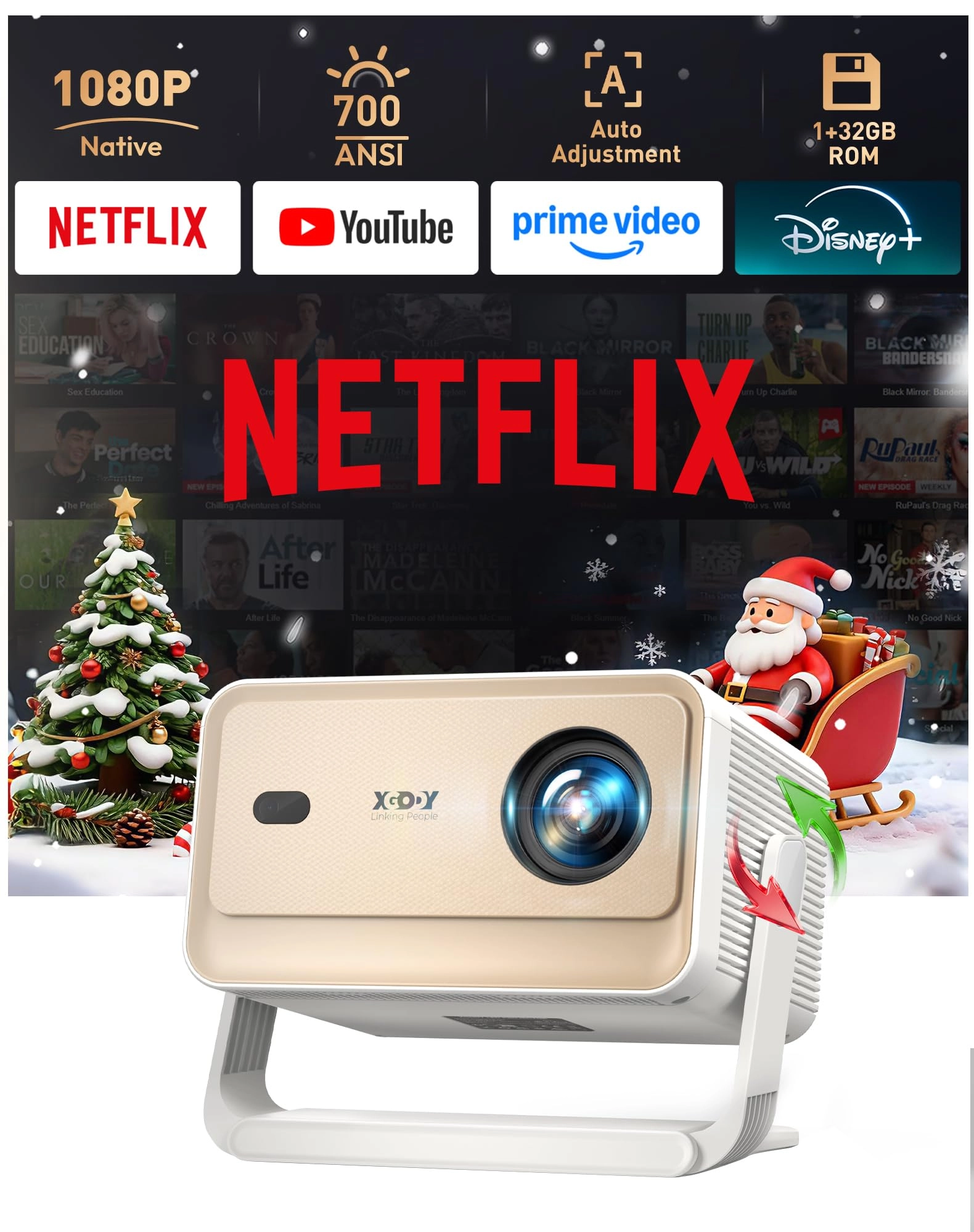 X GO DY Gimbal N6PRO 700 ANSI lumens