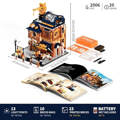 Mechanical Workshop - Interactive LED Movable Crane