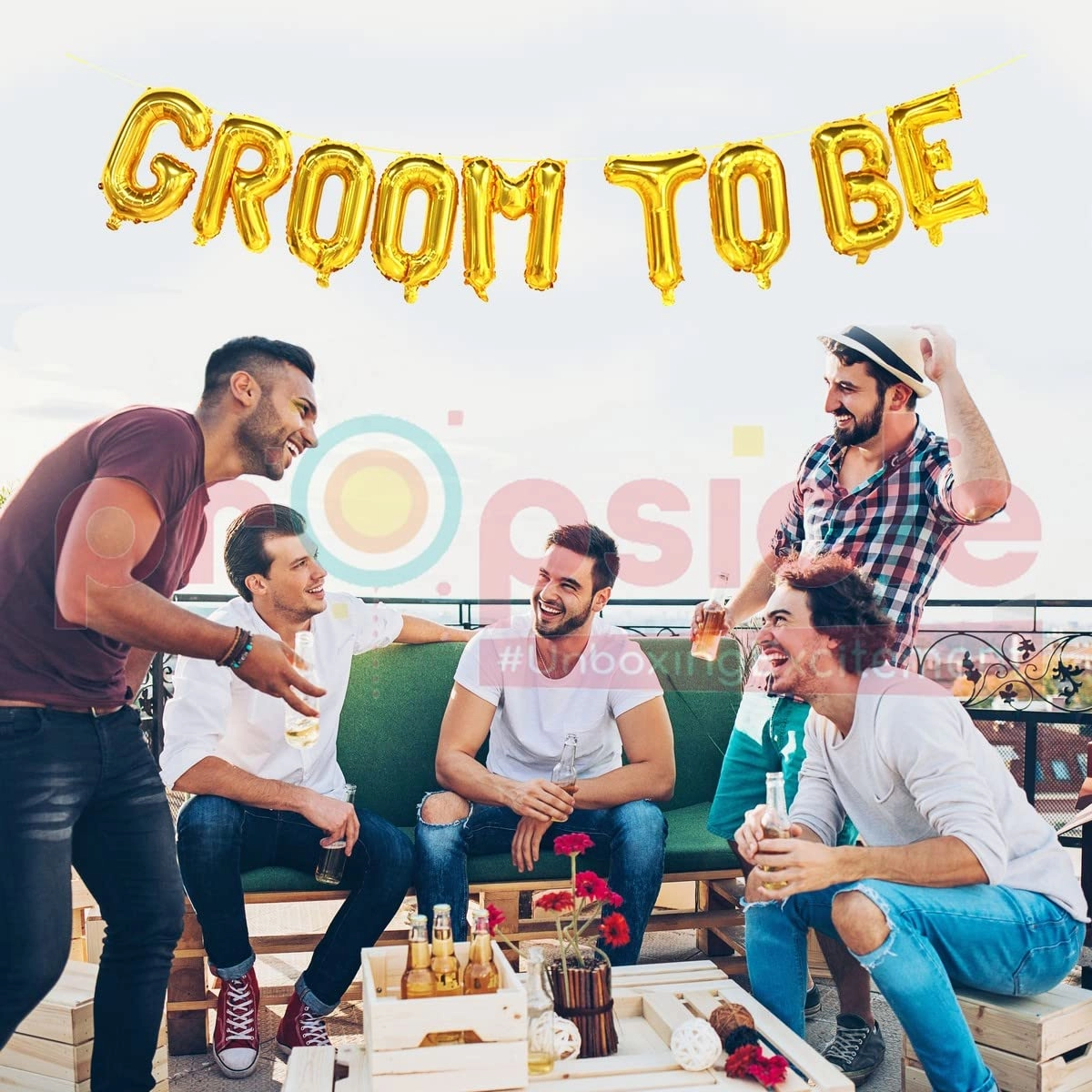 Groom To Be - Pack of 9 Party Decoration
