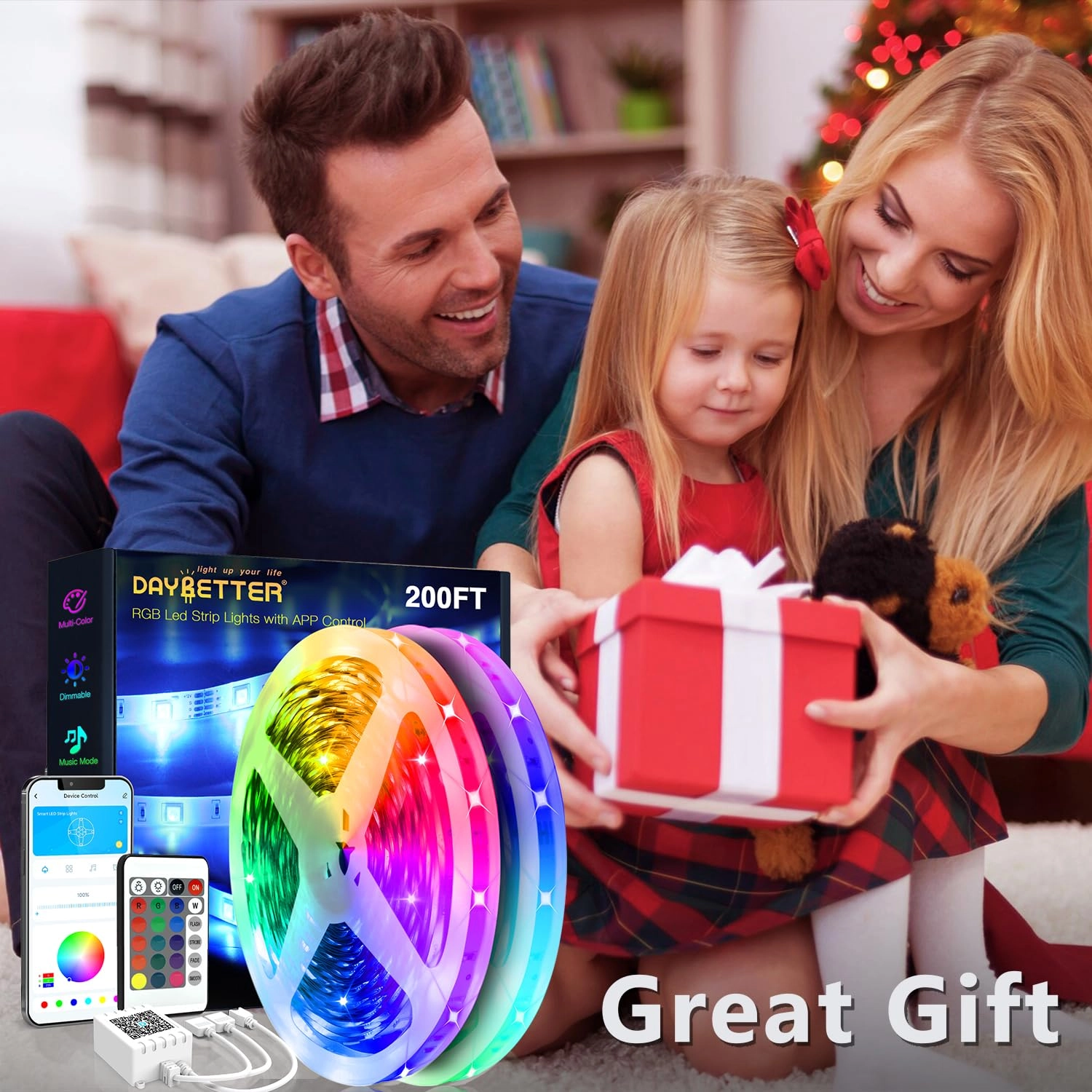 Led Strip Lights - 200 ft