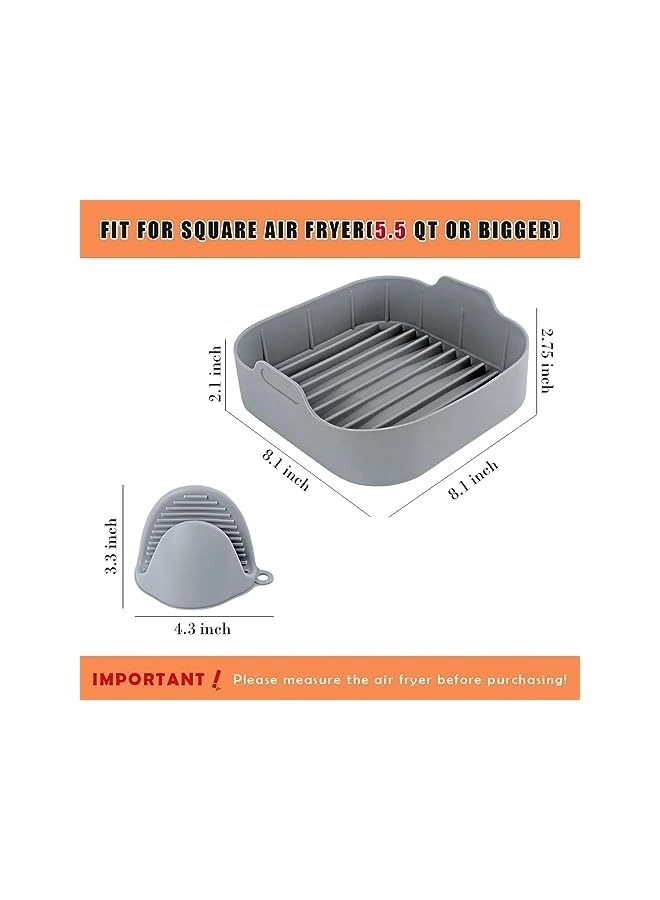 Silicone Air Fryer Liners - Silicone 1Pcs