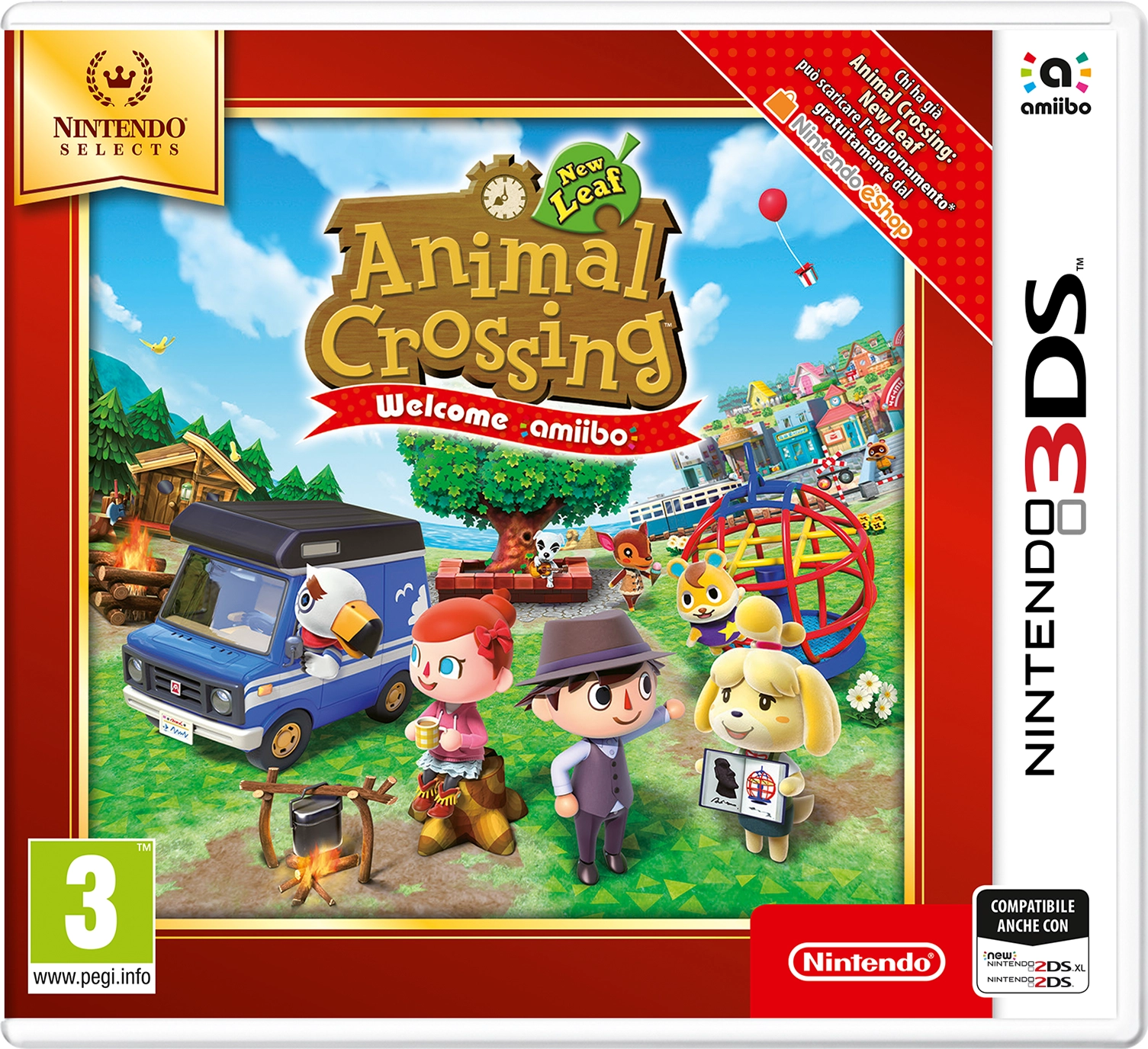 Animal Crossing: New Leaf - Welcome Amiibo Selects - Nintendo 3DS