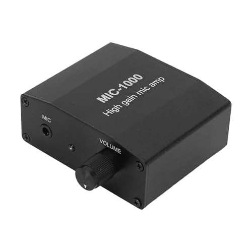 Microphone Amplifier - 1000 times amplification ALC Aluminum Alloy Shell