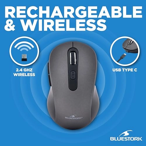 M-WL-OFF75 Mouse - Bluetooth & 2.4 GHz